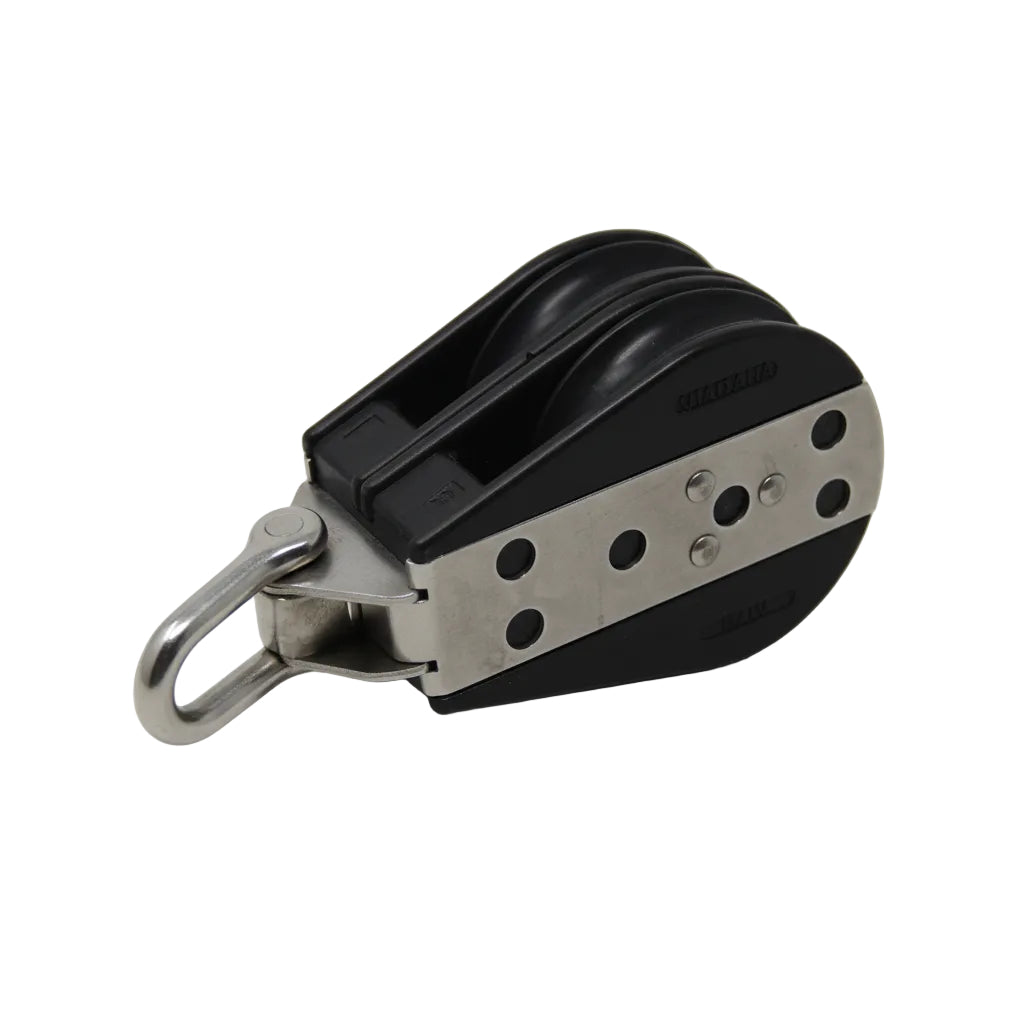 Block doppelt Bügel 76mm – Bruchlast 2300kg – Viadana 05-V1282
