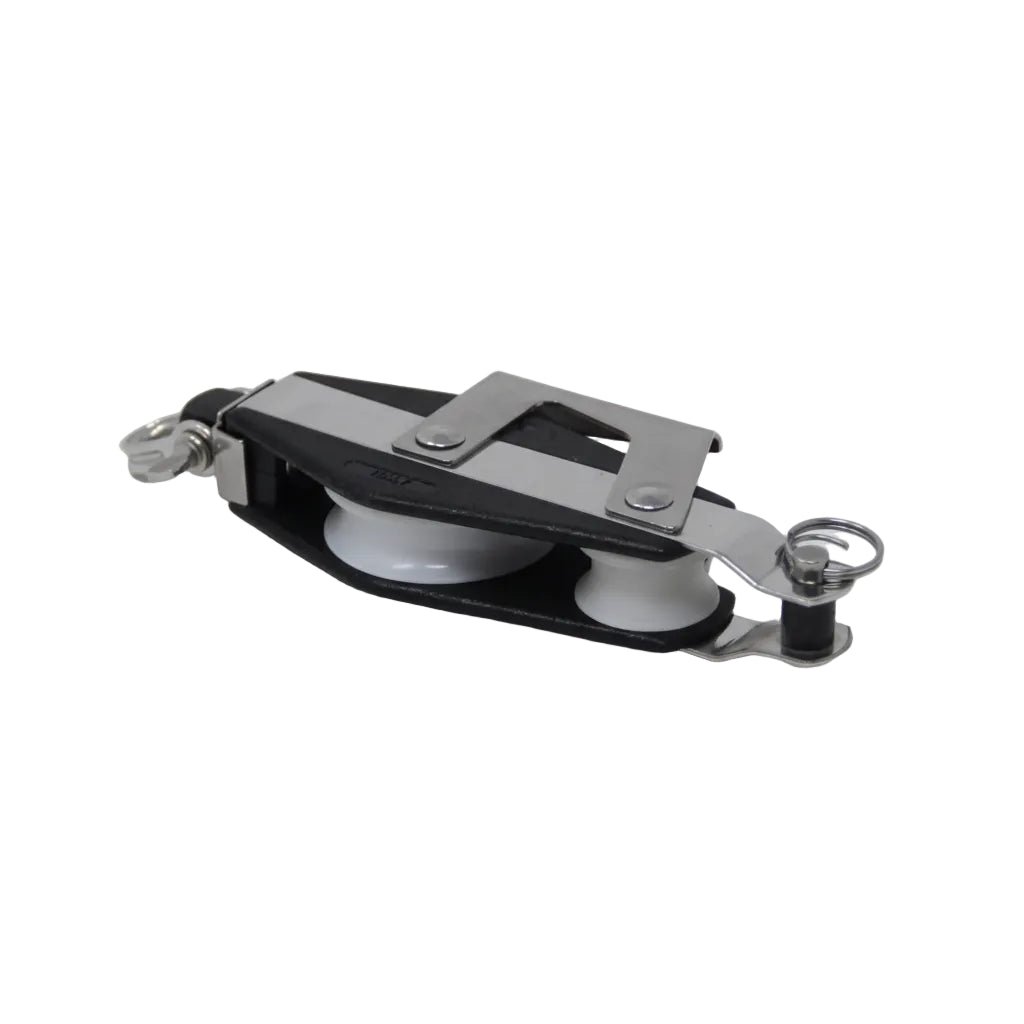 Violinblock Hundsfott V-Klemme 34mm – Bruchlast 800kg – Viadana 05-V8959