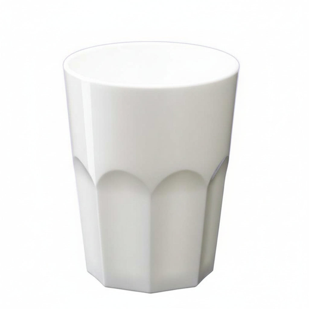 Limoglas weiß Polycarbonat 97mm - Wasserglas spülmaschinenfest MW1020