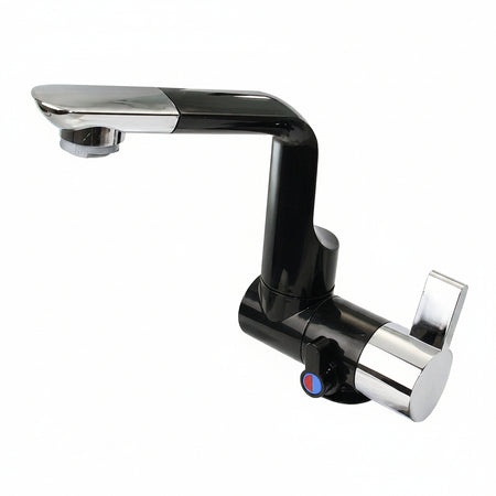 CAN Wasserhahn RB1493 klappbar drehbar verchromt Warm- und Kaltwasser 12V