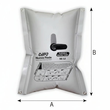 Wassertank flexibel 31323 100 Liter Trinkwasser PVC mit Metallösen