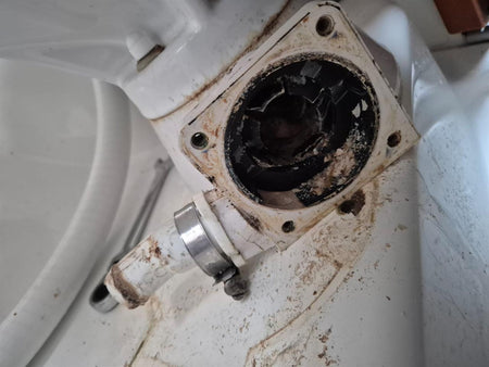 Jabsco 37014-0000 Zerhackergehäuse für Toiletten 37010-37275