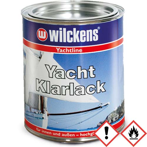 WILCKENS YACHT KLARLACK - Hochwertiger Kunstharzlack mit hervorragendem Verlauf
