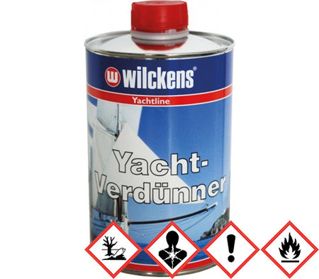 WILCKENS YACHT VERDÜNNUNG - Spezialverdünner für 1-Komponenten-Produkte