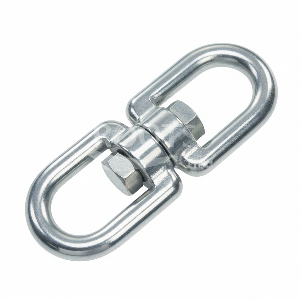 Wirbel Auge-Auge - Edelstahl A4-AISI 316