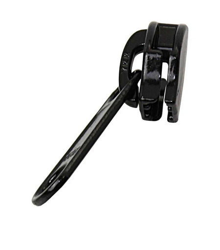 YKK Schieber für Reißverschlüsse - Zinklegierung lackiert Weiß und Schwarz Einfachschieber aus Zinklegierung lackiert Schwarz