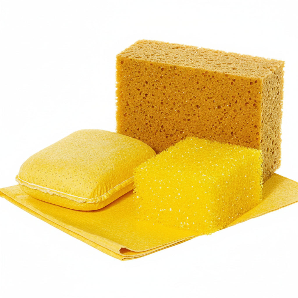 Yachticon Schwammset 4-teilig - Reinigungsset für Boot und Yacht