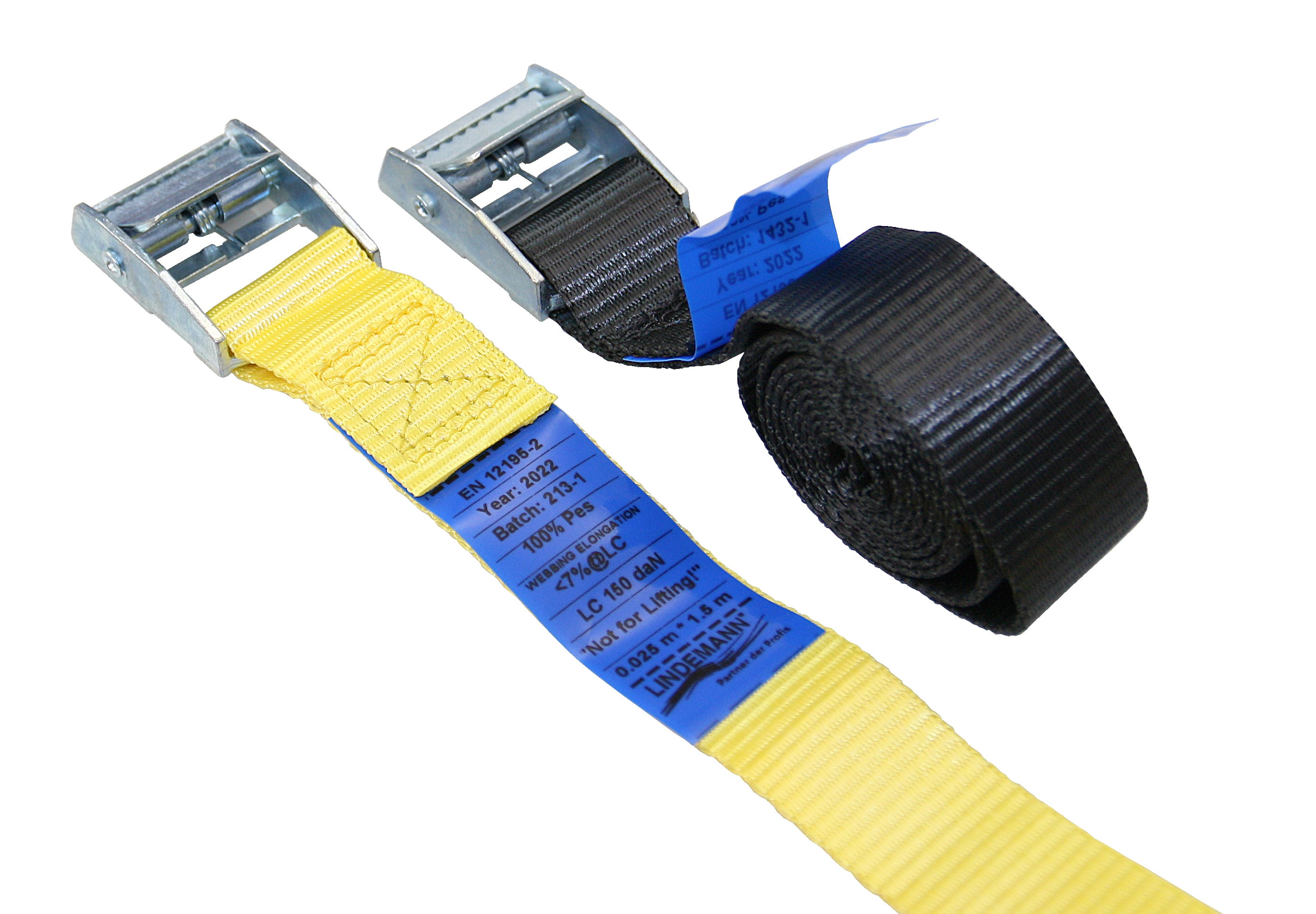 Zurrgurt 25mm mit Klemmschnalle - Spanngurt 500kg Bruchlast