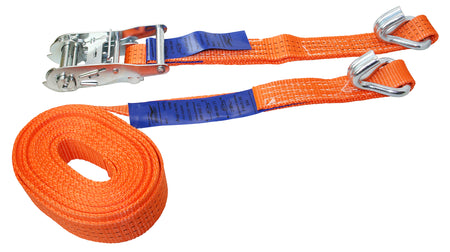 Spanngurt 50mm x 8m mit Ratsche und Spitzhaken - 1600kg