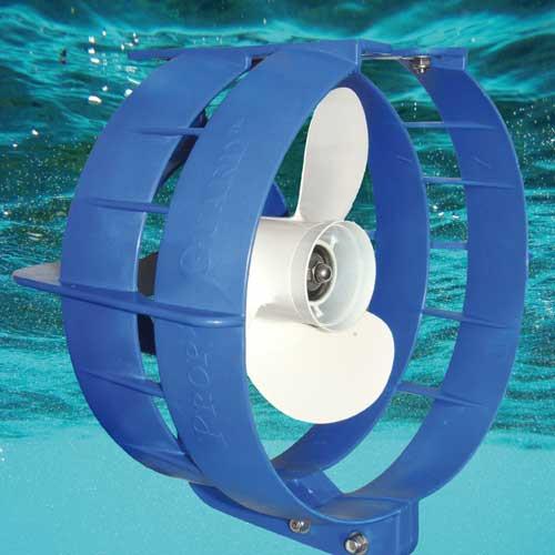 PROP-GUARD Propeller-Berührungsschutz - Schraubenkäfig für Außenborder blau