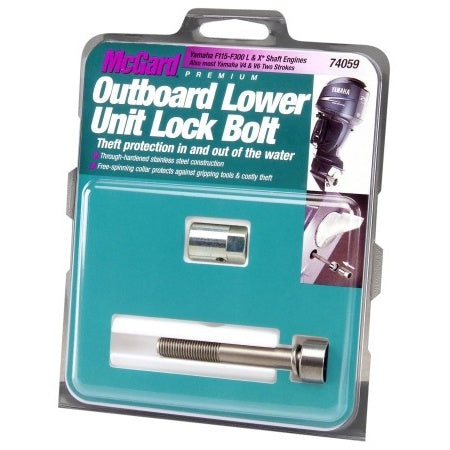 McGard Lower Unit Lock Diebstahlsicherung M10x1,25 für Yamaha Außenborder
