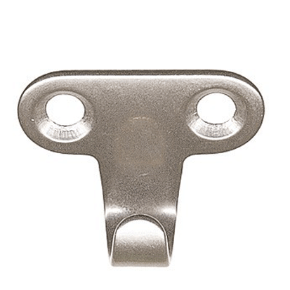 EDELSTAHLHAKEN NIRO - Robuster Haken aus Edelstahl 33x26x14mm für maritime Befestigungen