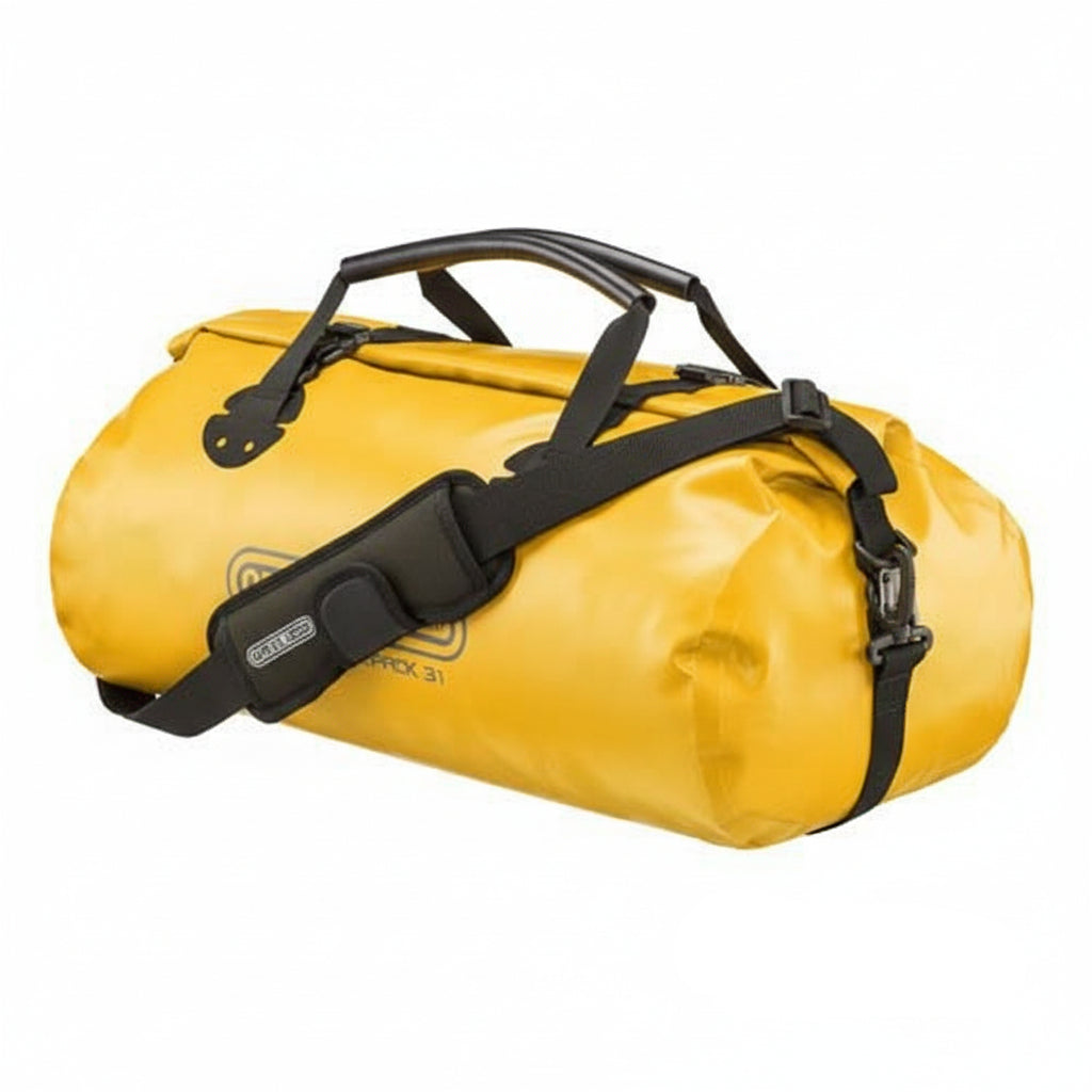 Ortlieb Rack-Pack - Vielseitige Sport- und Reisetasche mit Rollverschluss gelb