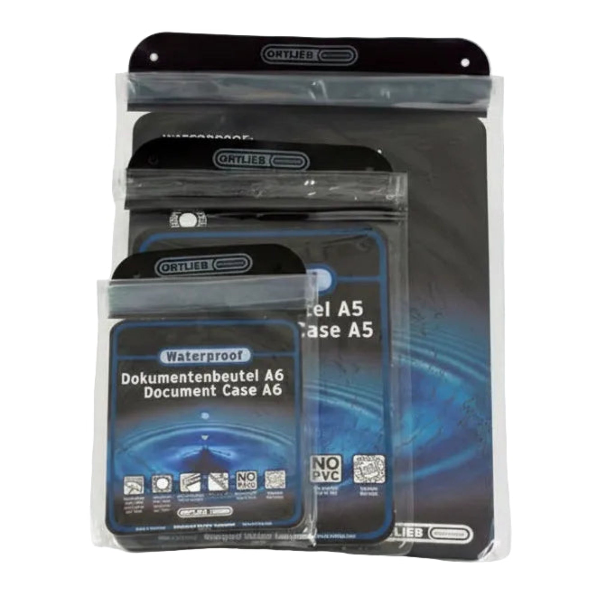 Ortlieb Document-Bag - Wasserdichter Dokumentenbeutel mit Klett-Rollverschluss