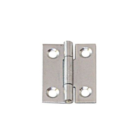 Edelstahl Scharnier matt geschliffen - Bootsbeschlag 1.4301