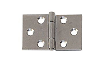 Scharnier AISI304 gestanzt breit 45x30mm - Edelstahl 1.4301 matt geschliffen