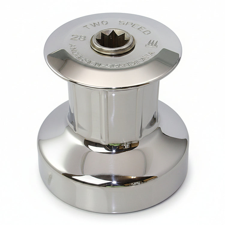 ANDERSEN Standard Winsch Typ 10 – Eingang-Winde Edelstahl Power Rib, AW 5000100