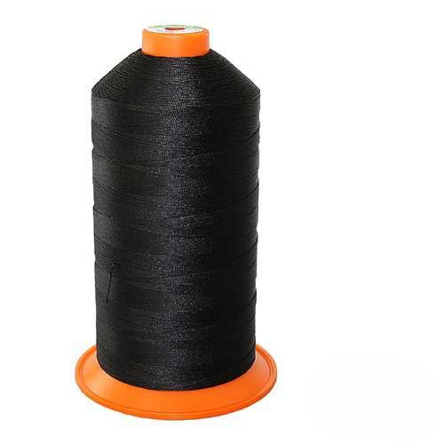 SERAFIL WRe Polyester Nähfaden - Umweltfreundliches Segelmachergarn von Gütermann schwarz