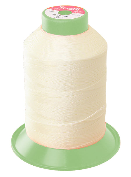 SERAFIL WRe Polyester Nähfaden Kurzspulen - Gütermann Qualität natur