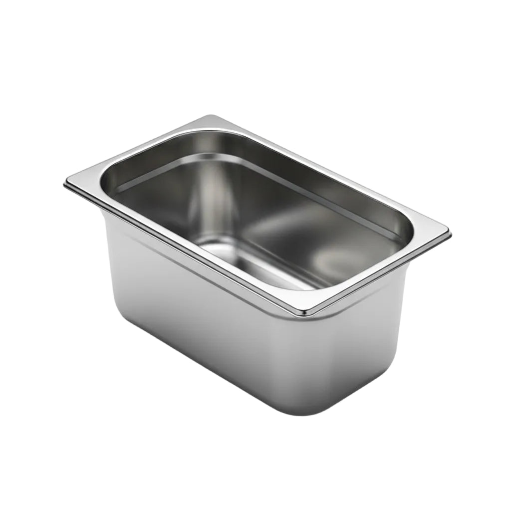 BARKA Spülbecken rechteckig Edelstahl hochglanzpoliert Serie 30 Rand A 300x150-330mm