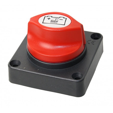 BEP Batterieschalter 701 12/24V 275A - 2-polig - Paneeleinbau - On/Off Panel Mount