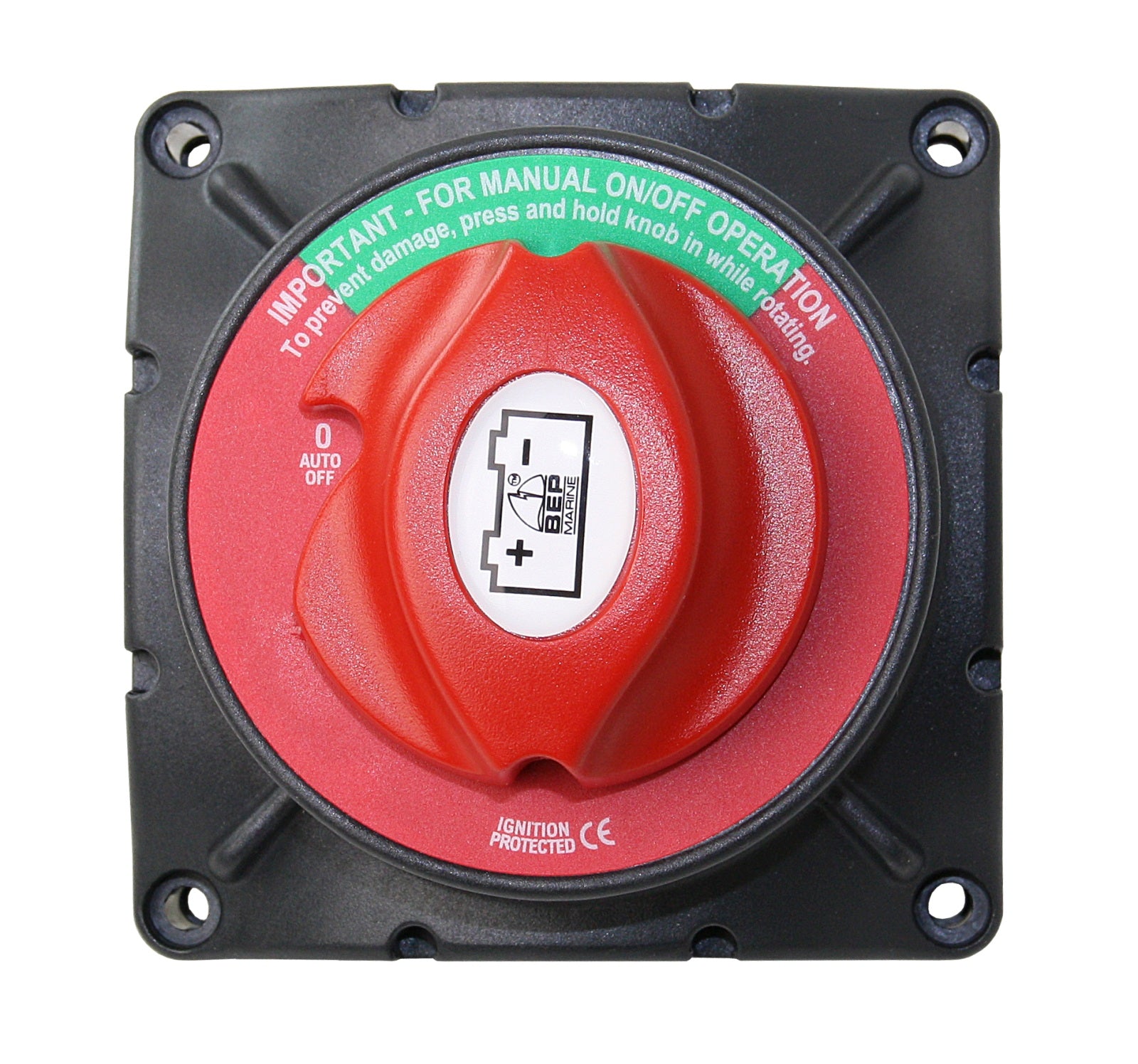 BEP Batterieschalter 720 Heavy Duty 12/24V 600A - 2-polig - Auf-/Paneeleinbau - On/Off standard