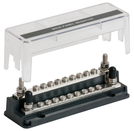 BEP Sammelschiene Z-Link 50V 2x200A - 18-polig - Pin 4mm - Zweireihig