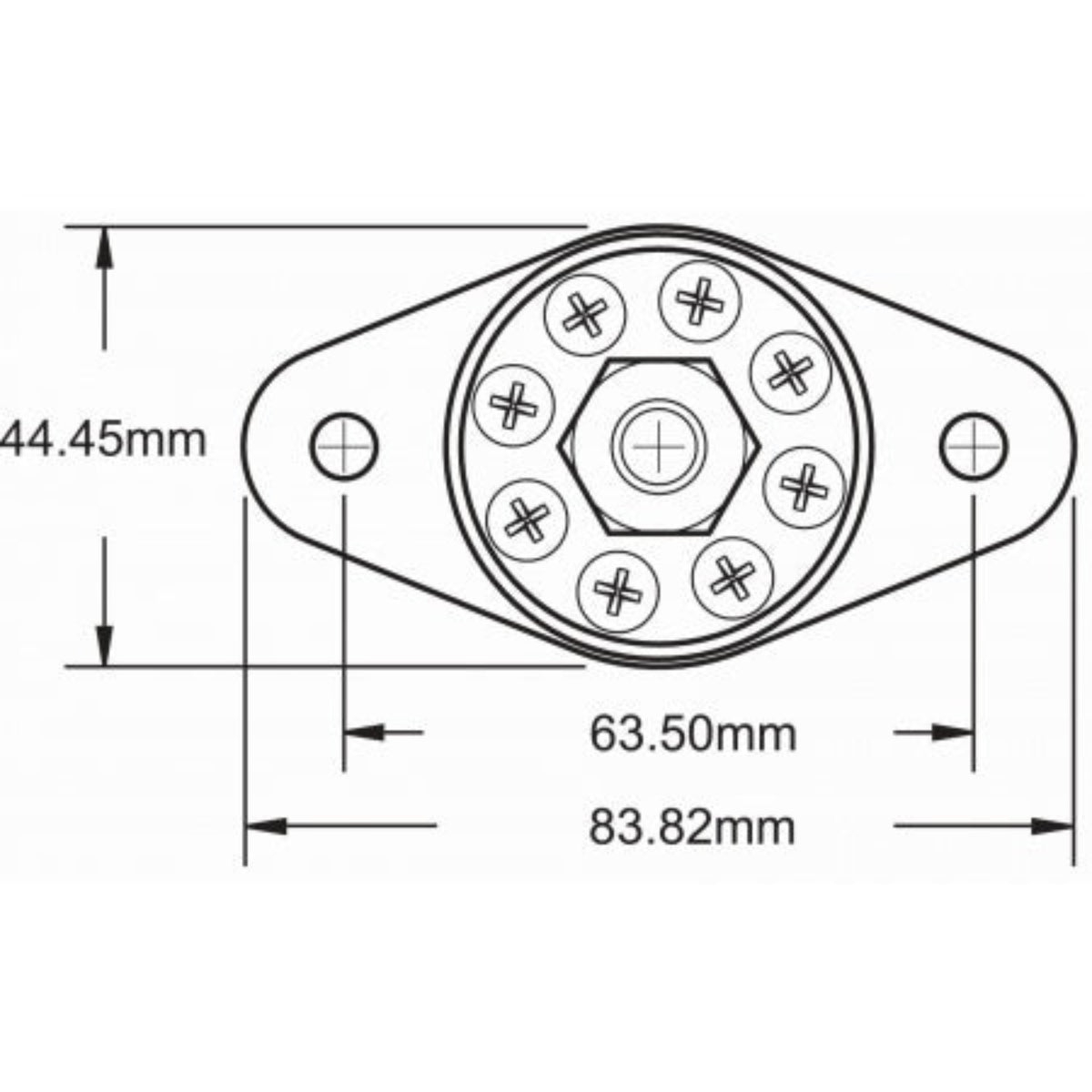 Blue Sea Systems Sammelpunkt PowerPost Plus – BS2103