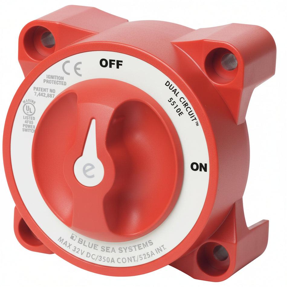 Blue Sea Systems Batterie-Trennschalter e-Series Dual Circuit – BS5510E