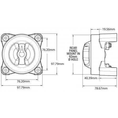 Blue Sea Systems Batterie-Trennschalter e-Series Dual Circuit – BS5510E