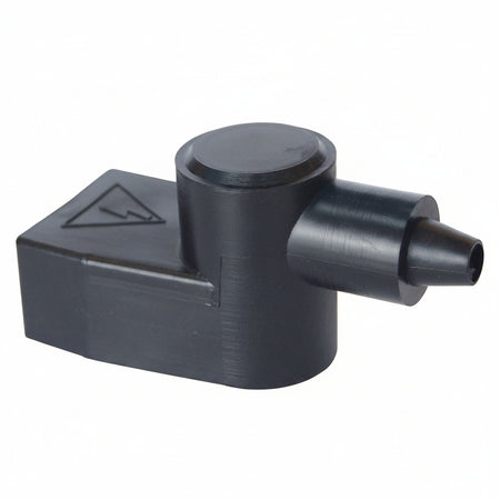 Blue Sea Systems Standard-CableCap-Isolator BS9038-B10 – schwarz, 25 mm², für Batterieklemmen mit Adapterklemmen

