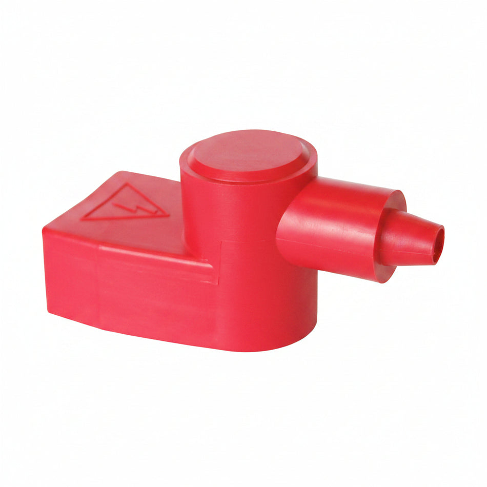 Blue Sea Systems Standard-CableCap-Isolatoren – Schutz für Batterieklemmen mit Adapterklemmen Rot