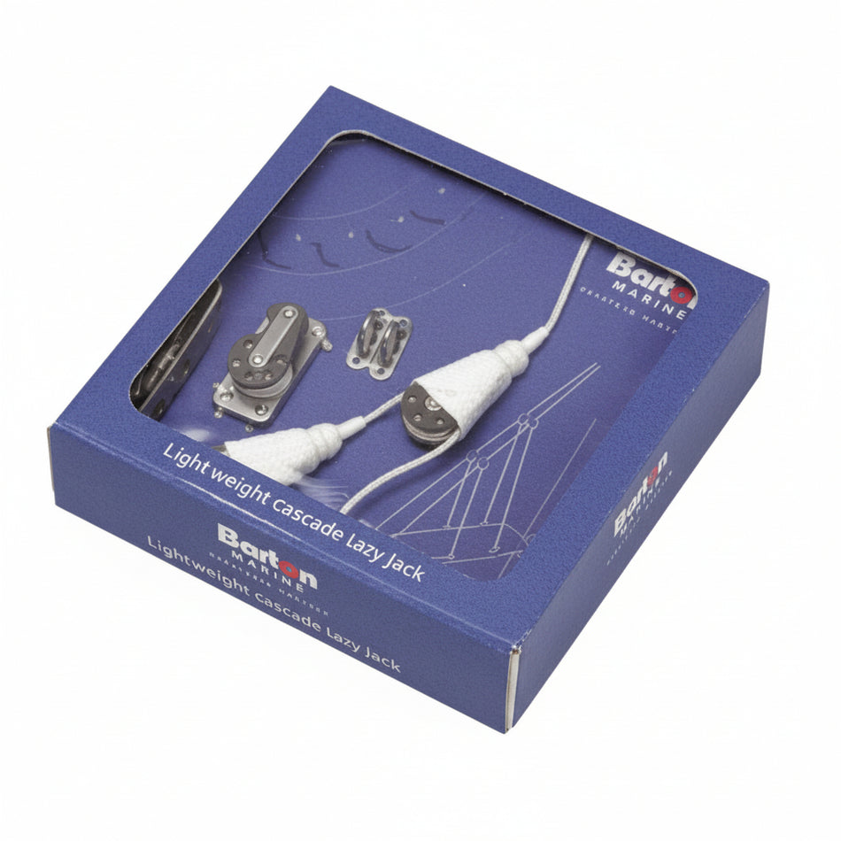 Cascade Lazyjack-Set Lightweight für Yachten bis 10,5 m - Komplett-Set für nicht durchgelattete Segel