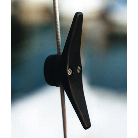 BARTON Flaggenklampe Nylon für Wanten 4-8mm – 100mm Länge