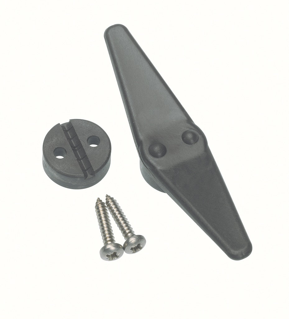 BARTON Flaggenklampe für Wanten Nylon für Drahtseil 4-8mm