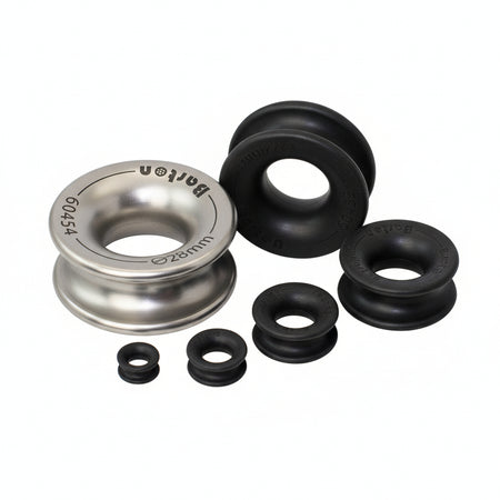 Seil-Rundkauschen BARTON High Load Auge Aluminium - Spectro Eloxierung