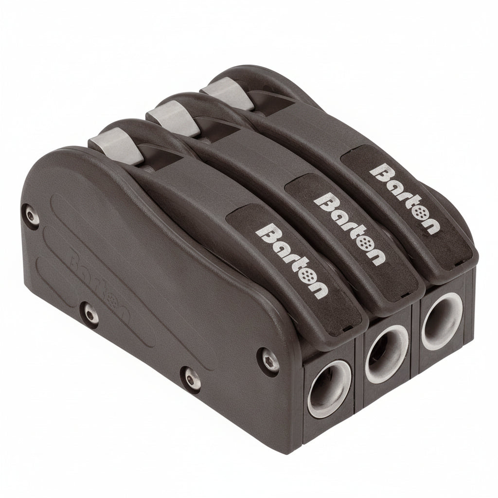 BARTON Fallenstopper D0550 BT81500 BT81501 BT81502 - Leichter Fallenstopper für Leinen 8-12mm einzeln doppelt dreifach
