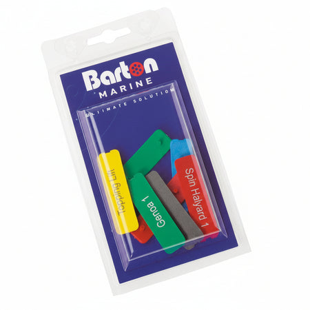 BARTON Hebelbeschriftungsset CRUISER BT81540 - 7 Labels für Fahrtenyachten
