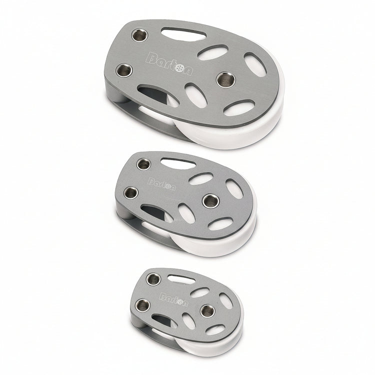 Barton HI-LOAD Block für Decksmontage – Ertalyte-Rolle – BT82995–BT82997