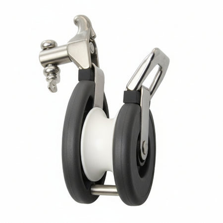 BARTON Snatchblock mit Gleitlager - 48mm Rolle für Tau bis 16mm