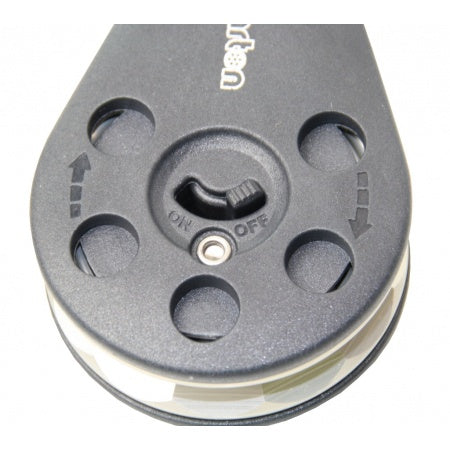 BARTON Ratschenblock schaltbar mit Kugellager - 55mm Rolle für Tau bis 10mm