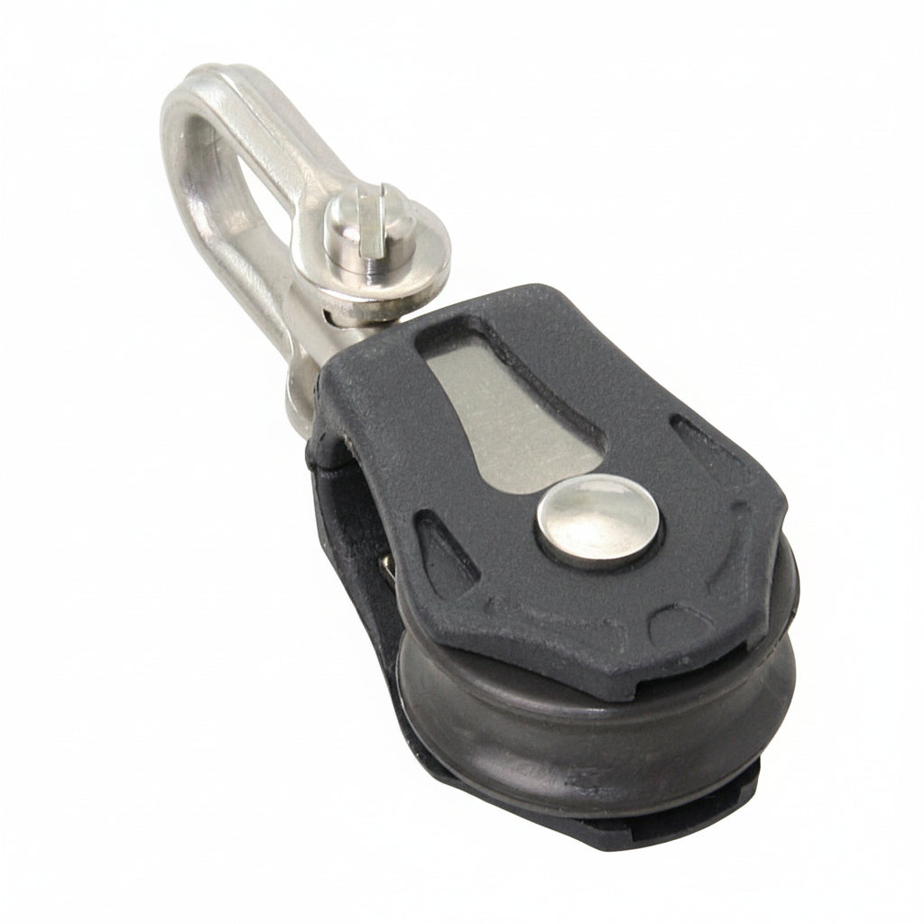 BARTON Einfachblock mit Wirbelauge - Size Zero für Tau bis 5mm