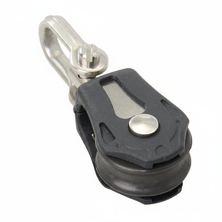 BARTON Einfachblock mit Wirbelauge - Size Zero für Tau bis 5mm