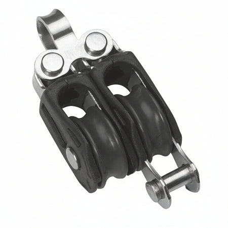 BARTON Doppelblock mit festem Auge und Hundsfott - Size Zero für Tau bis 5mm