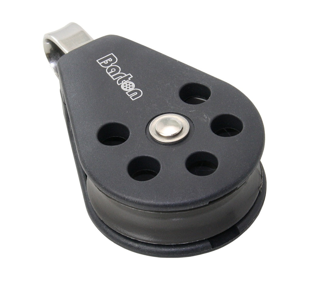 BARTON Einfachblock mit festem Auge - Größe 3 für Tau bis 10mm