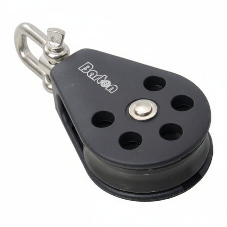 BARTON Einfachblock mit Wirbelauge - Größe 1 für Tau bis 8mm