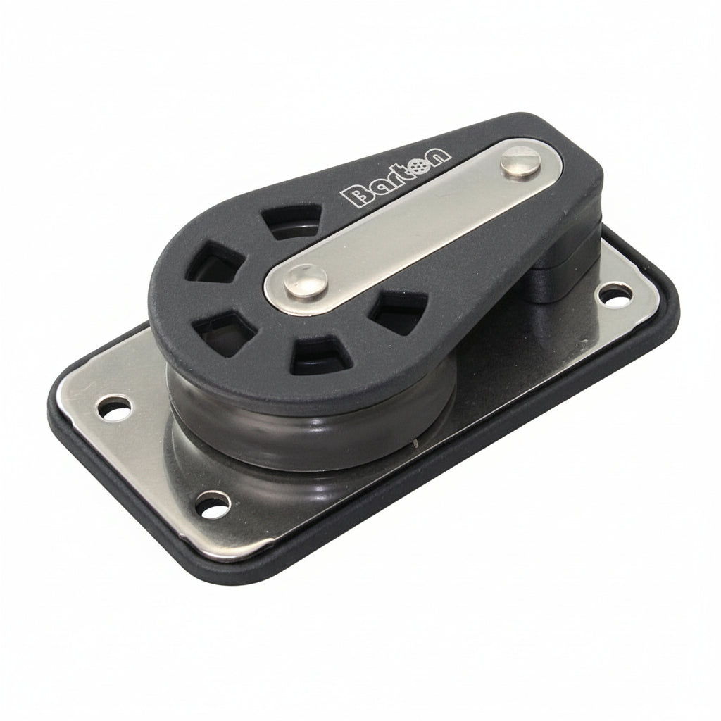 BARTON Liegeblock Größe 4 gleitgelagert - Scheibe 58mm für Tau bis 12mm