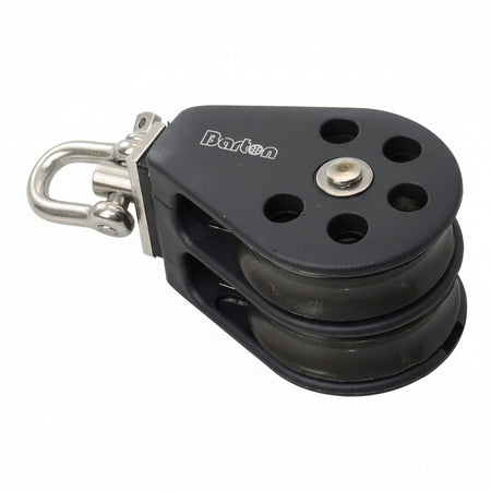 BARTON Doppelblock mit Wirbelauge - Größe 1 für Tau bis 8mm