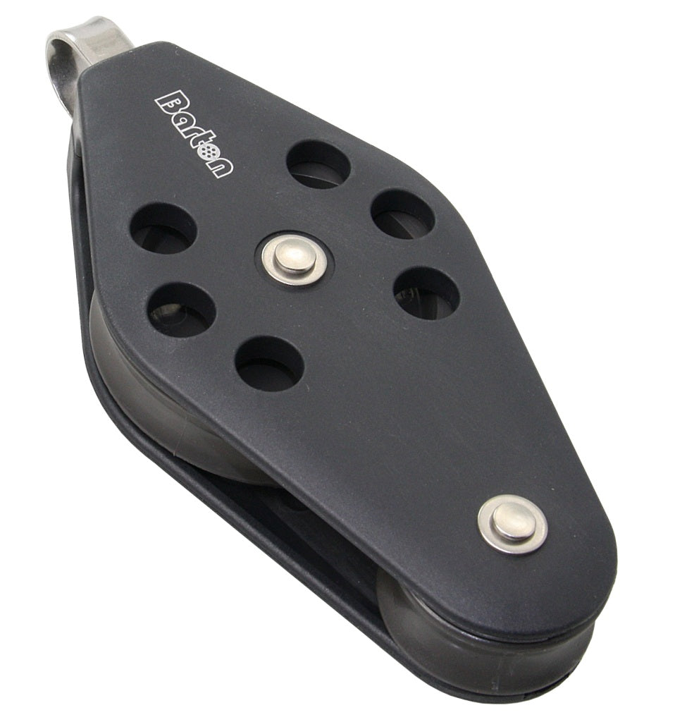 BARTON Violinblock mit festem Auge - Größe 3 für Tau bis 10mm