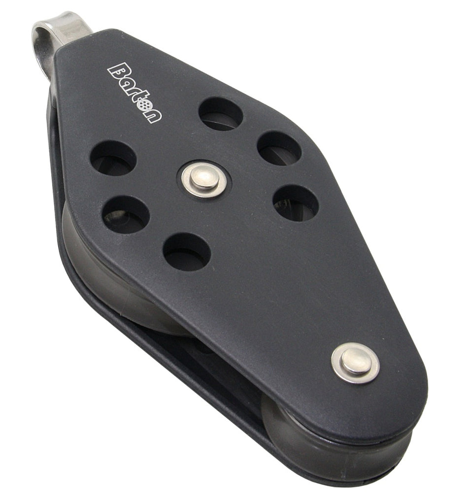 BARTON Violinblock mit festem Auge - Größe 3 für Tau bis 10mm